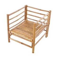 CERRETO - Tuinstoel - Taupe - Bamboe -Geselecteerde Tuinmeubelwinkel 11e40e92ba6d4956b6ff64c1628638d8