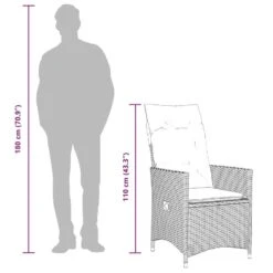 VidaXL - Tuinstoel - Zwart - Poly Rattan - 2 Stuks 22 VidaXL - Tuinstoel - Zwart - Poly Rattan - 2 Stuks -Geselecteerde Tuinmeubelwinkel 13950390c37648a4942b0093b65f7ef5