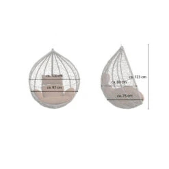 Merkloos HOME DELUXE Hangstoel CIELO Bruin Mand + Kussen 21 Merkloos HOME DELUXE Hangstoel CIELO Bruin Mand + Kussen -Geselecteerde Tuinmeubelwinkel 13c18c2ef2a3462289308ebbf722fc4b