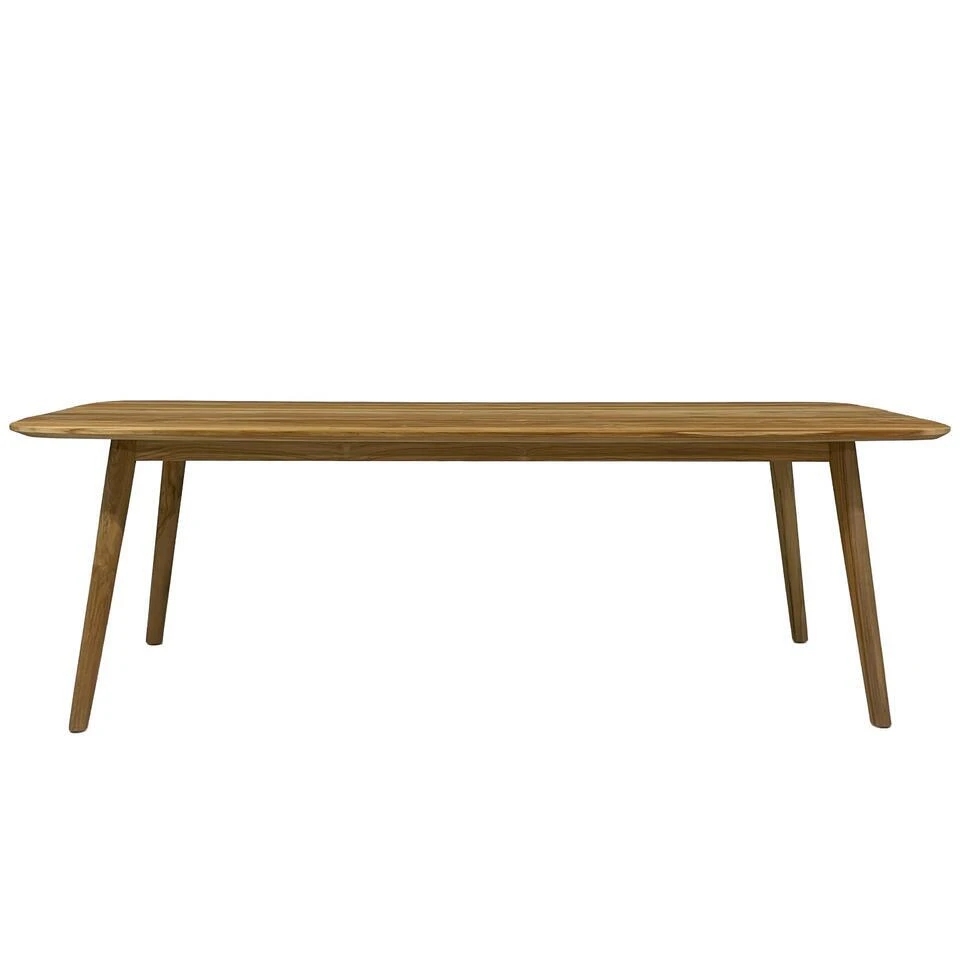 Livingfurn - Tuintafel - Lugano 240cm - Bruin 4 Livingfurn - Tuintafel - Lugano 240cm - Bruin - Afbeelding 2