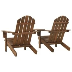 VidaXL Tuinstoelen Adirondack Met Tafeltje Massief Vurenhout Bruin 8 VidaXL Tuinstoelen Adirondack Met Tafeltje Massief Vurenhout Bruin -Geselecteerde Tuinmeubelwinkel 16e5af812cf54616b453b4fb0a9a7174