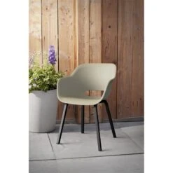 Keter Noa Tuinstoel - 2 Stuks - 55x56.5x80cm - Metalen Onderstel - Zand -Geselecteerde Tuinmeubelwinkel 1afa1f35c52f4ffd9ab1775f6a92894e