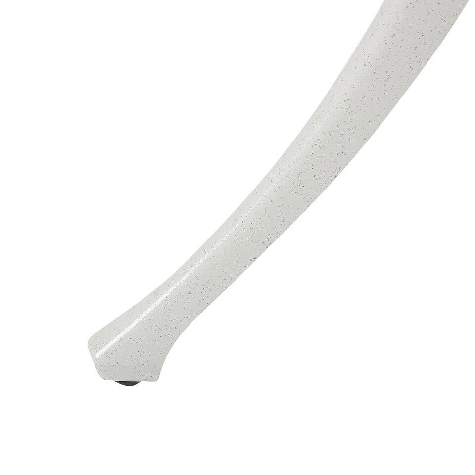 ANCONA - Tuintafel - Wit - 90 X 90 Cm - Aluminium 9 ANCONA - Tuintafel - Wit - 90 X 90 Cm - Aluminium - Afbeelding 7