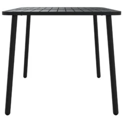 VidaXL - Tuintafel - Antraciet - Staal - 110 X 80 X 71 Cm -Geselecteerde Tuinmeubelwinkel 1c1d9eae21394d0d810ad049a34cc746