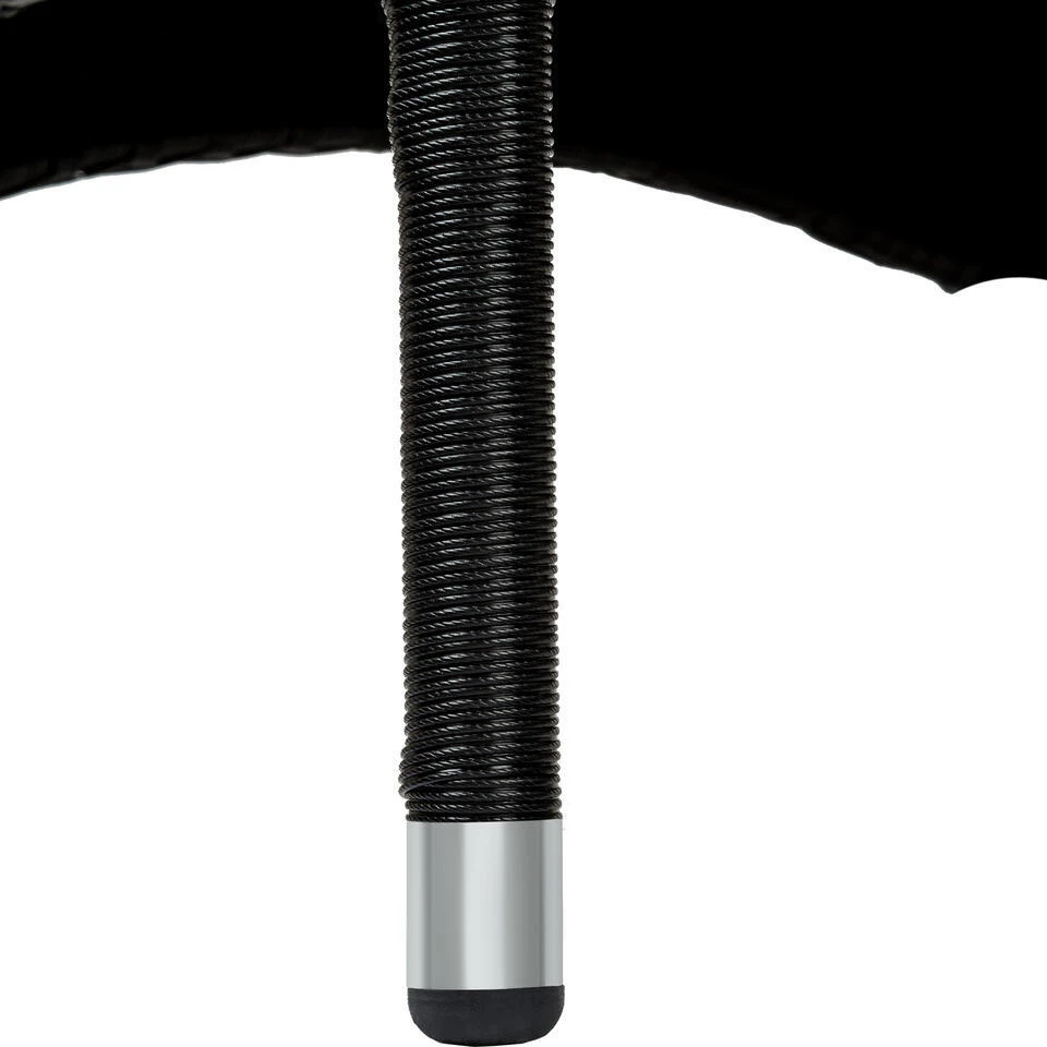 Tectake 2 Wicker Tuinstoelen Met 4 Kussenhoezen , Zwart/beige 7 Tectake 2 Wicker Tuinstoelen Met 4 Kussenhoezen , Zwart/beige - Afbeelding 5