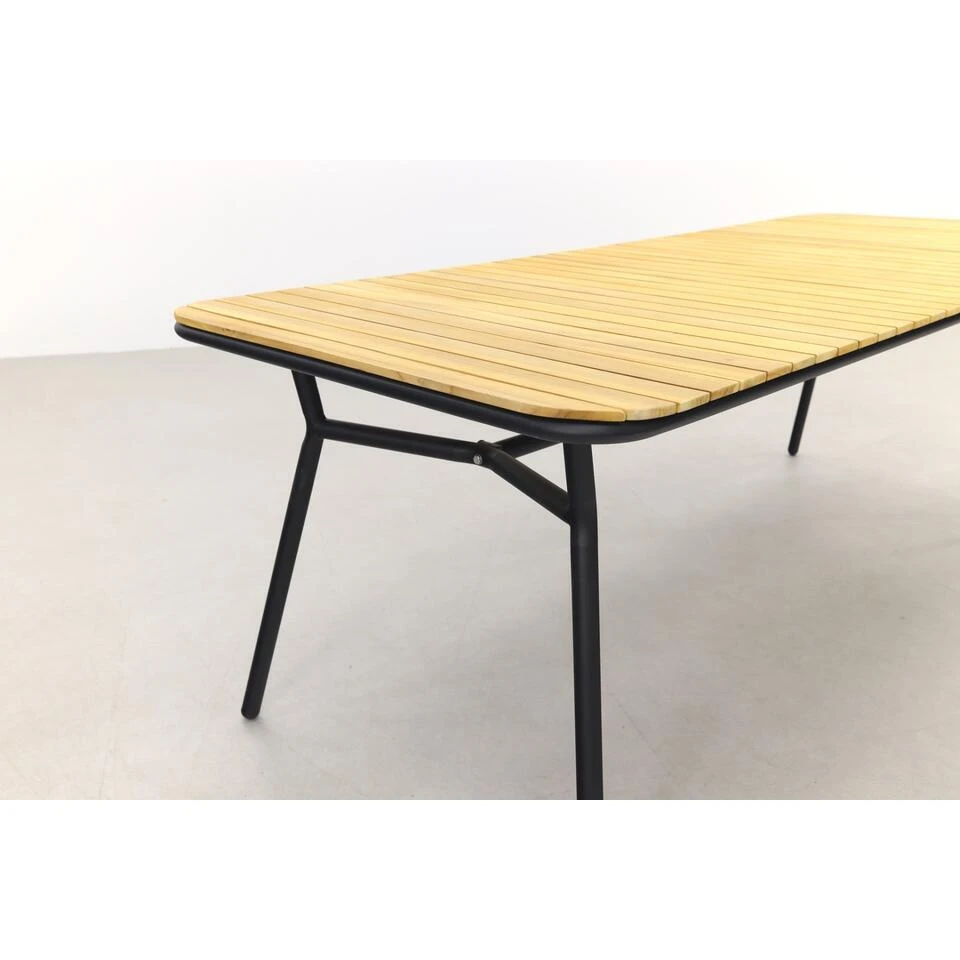 VDG Bella Tuintafel - Teakhout - 220x95 Cm 10 VDG Bella Tuintafel - Teakhout - 220x95 Cm - Afbeelding 8