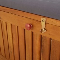 VidaXL - Bank - Grijs - Hout - 148 X 62 X 84 Cm -Geselecteerde Tuinmeubelwinkel 212e1f146c154f05872458891be8ad48