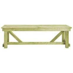 VidaXL - Bank - Bruin - Geïmpregneerd Grenenhout - 140 X 38 X 45 Cm 8 VidaXL - Bank - Bruin - Geïmpregneerd Grenenhout - 140 X 38 X 45 Cm -Geselecteerde Tuinmeubelwinkel 25ce533cf8954ac1ae664c4c681cee9a
