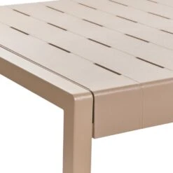BARTICA - Tuintafel - Bruin - 154 X 84 Cm - Synthetisch Materiaal 15 BARTICA - Tuintafel - Bruin - 154 X 84 Cm - Synthetisch Materiaal -Geselecteerde Tuinmeubelwinkel 26a674189ca549e888d3e54adf634dc3