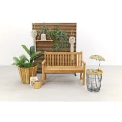 VDG Teak Houten Tuinbank Bison - 120 Cm -Geselecteerde Tuinmeubelwinkel 27427d8686ed437f959822dd632075ed