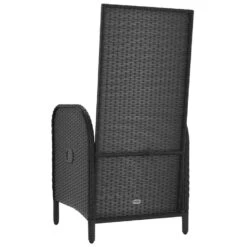 VidaXL - Tuinstoelen - Zwart - Poly Rattan -Geselecteerde Tuinmeubelwinkel 27ac856cba8b49b280d35489c565900f