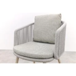 VDG Ohio Dining Chair Aluminium/rope - Mokka -Geselecteerde Tuinmeubelwinkel 296b005b98354efe8696631fe13d1b70