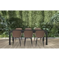 Lisomme Vinn Tuintafel Zwart - 205 X 90 Cm 6 Lisomme Vinn Tuintafel Zwart - 205 X 90 Cm -Geselecteerde Tuinmeubelwinkel 2a666c6d388241a5b3df60aa4de0ee04