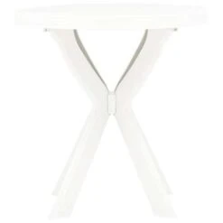 VidaXL Bistrotafel Ø70 Cm Kunststof Wit -Geselecteerde Tuinmeubelwinkel 2c1d4890adb84c4f9d15008e3607b01f