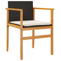 VidaXL - Tuinstoelen - Kussens - Zwart - Poly Rattan - 2 Stuks - 55x55x78 Cm 16 VidaXL - Tuinstoelen - Kussens - Zwart - Poly Rattan - 2 Stuks - 55x55x78 Cm -Geselecteerde Tuinmeubelwinkel 2cd20d32693e45f3b24049db50edffdb