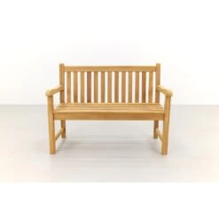 VDG Teak Houten Tuinbank Bison - 120 Cm -Geselecteerde Tuinmeubelwinkel 2f253dc19703408e9b6e6dd11a22e487