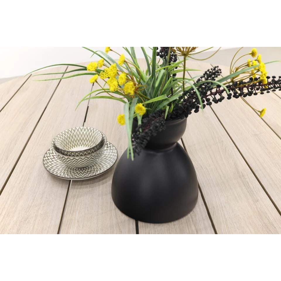 Trinxa Ronde Tuintafel Ø148 Cm. - Lichtgrijs 9 Trinxa Ronde Tuintafel Ø148 Cm. - Lichtgrijs - Afbeelding 7