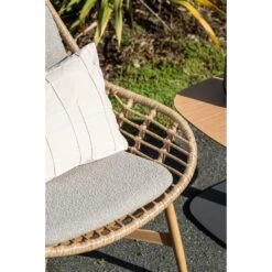 Castello Lounge Fauteuil - Light Teak Look - Natural Rotan-merino Sand -Geselecteerde Tuinmeubelwinkel 2fd99a74a32c43a7b1fde4bd8bff01be