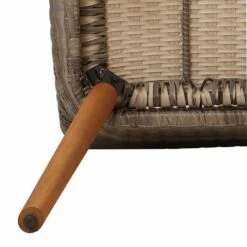 VidaXL - Tuinstoel - Zwart - Poly Rattan - 55 X 62.5 X 82cm -Geselecteerde Tuinmeubelwinkel 30b13ae99bd04eeca05541b6ba54842a