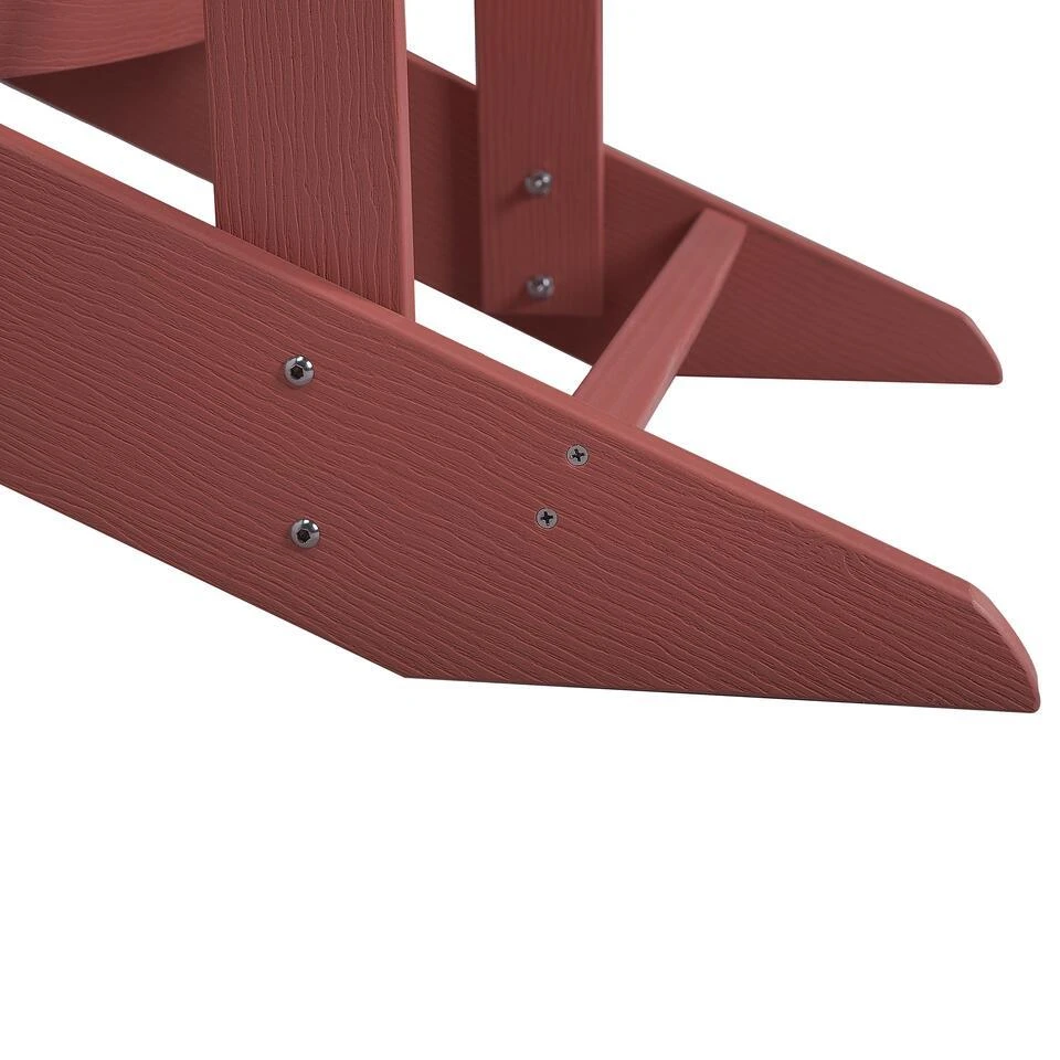 ADIRONDACK - Tuinstoel - Rood - Kunsthout 12 ADIRONDACK - Tuinstoel - Rood - Kunsthout - Afbeelding 10