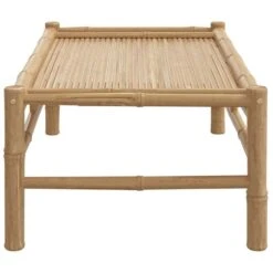 VidaXL - Tuintafel - Bruin - Bamboe - 100 X 55 X 33 Cm -Geselecteerde Tuinmeubelwinkel 32b49055dc1540168f2faeb7aebe7a49