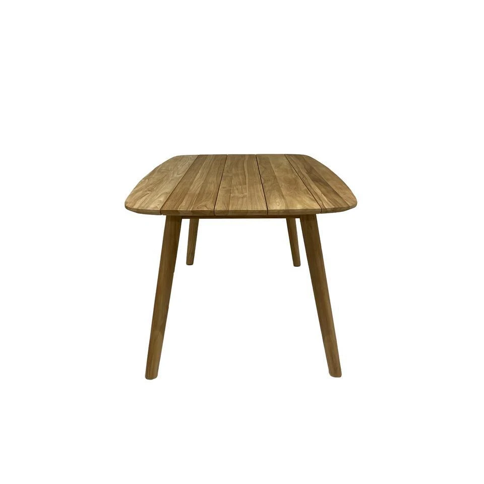 Livingfurn - Tuintafel - Lugano 240cm - Bruin 5 Livingfurn - Tuintafel - Lugano 240cm - Bruin - Afbeelding 3