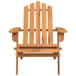 VidaXL - Adirondackstoelen - Massief Acaciahout - Bruin - 2 Stuks -Geselecteerde Tuinmeubelwinkel 3706f41b46e04821ba23855afccd407e
