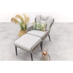 Andorra Fauteuil - Incl. Voetenbank - C. Black - Rope Taupe - Sand 28 Andorra Fauteuil - Incl. Voetenbank - C. Black - Rope Taupe - Sand -Geselecteerde Tuinmeubelwinkel 370bdefa2a8f4adba14e86f0dc3345ba