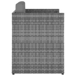 VidaXL - Tuinstoelen - Antraciet - Poly Rattan - Met Voetenbank 14 VidaXL - Tuinstoelen - Antraciet - Poly Rattan - Met Voetenbank -Geselecteerde Tuinmeubelwinkel 3896d9c6d08948dbb699391d3a85114c