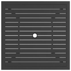 VidaXL - Tuintafel - Antraciet - Staal - 81.5 X 81.5 X 72 Cm 9 VidaXL - Tuintafel - Antraciet - Staal - 81.5 X 81.5 X 72 Cm -Geselecteerde Tuinmeubelwinkel 39c3475db9cd4eb69e9438b1125272e2