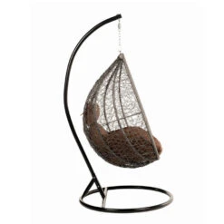 Merkloos HOME DELUXE Hangstoel CIELO Bruin -Geselecteerde Tuinmeubelwinkel 3b647335addf44cc95cce62ac687f071