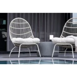 Svea - Ines Outdoor Loungestoel - Wicker - Wit 12 Svea - Ines Outdoor Loungestoel - Wicker - Wit -Geselecteerde Tuinmeubelwinkel 3c485262354844ea8945236e10aea5f9