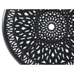 ANCONA - Tuintafel - Zwart - 90 X 90 Cm - Aluminium -Geselecteerde Tuinmeubelwinkel 3d455214a2c2425186f0c4fa300fa749