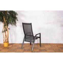 Sens-Line - Lucca Verstelbare Stapelstoel - Set Van 2 - 57x85x110 - Aluminium -Geselecteerde Tuinmeubelwinkel 3d8dde79456e4d37a3120dfb711f3a9c