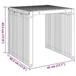 VidaXL - Terrastafel - Bruin - Massief Teakhout - 45 X 42.5 X 45 Cm 19 VidaXL - Terrastafel - Bruin - Massief Teakhout - 45 X 42.5 X 45 Cm -Geselecteerde Tuinmeubelwinkel 3e5c067358a44a12b150b81aaec90c81