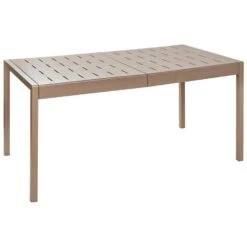 BARTICA - Tuintafel - Bruin - 154 X 84 Cm - Synthetisch Materiaal 12 BARTICA - Tuintafel - Bruin - 154 X 84 Cm - Synthetisch Materiaal -Geselecteerde Tuinmeubelwinkel 3f0a1e542ea743799a9a459f9997b787
