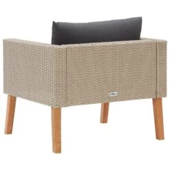 VidaXL Tuinbank Eenzits Met Kussens Poly Rattan Beige 8 VidaXL Tuinbank Eenzits Met Kussens Poly Rattan Beige -Geselecteerde Tuinmeubelwinkel 4022a62b7ffe42fb84350a903c999111