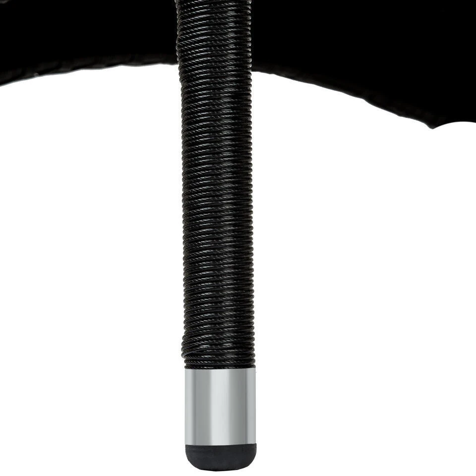 Tectake 2 Wicker Tuinstoelen Met 4 Kussenhoezen , Zwart/beige 10 Tectake 2 Wicker Tuinstoelen Met 4 Kussenhoezen , Zwart/beige - Afbeelding 8