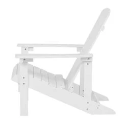 Beliani Tuinstoel ADIRONDACK - Wit Kunsthout 9 Beliani Tuinstoel ADIRONDACK - Wit Kunsthout -Geselecteerde Tuinmeubelwinkel 438d2910b42e44aea299f03f00e433f5