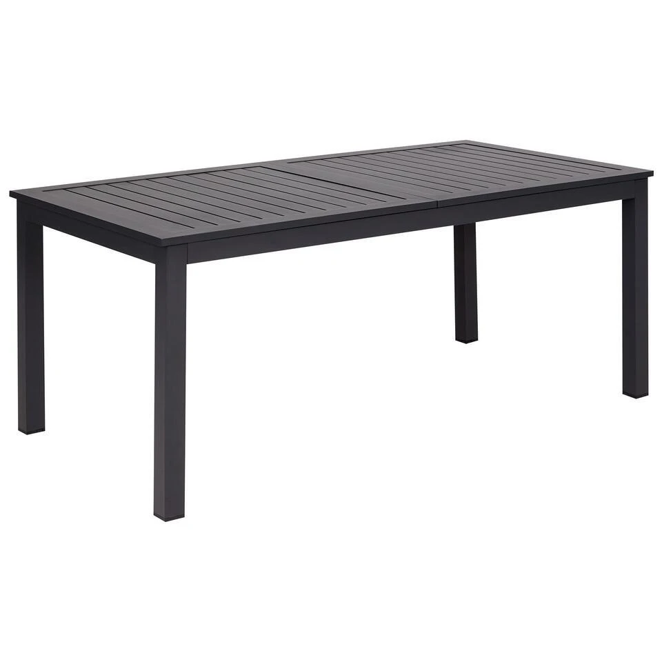 SKALOMA - Tuintafel - Donkergrijs - 180/240 X 90 Cm - Aluminium 7 SKALOMA - Tuintafel - Donkergrijs - 180/240 X 90 Cm - Aluminium - Afbeelding 5
