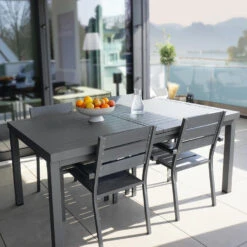 Merkloos HOME DELUXE CALIDO Tuintafel -Geselecteerde Tuinmeubelwinkel 49c9884377754aa284496c366737e269