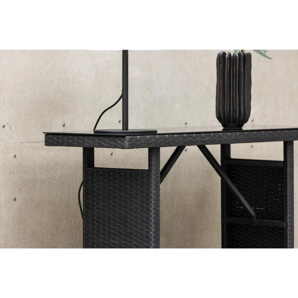 Svea - Haruto Outdoor Sidetable - 120 Cm - Zwart 5 Svea - Haruto Outdoor Sidetable - 120 Cm - Zwart - Afbeelding 3