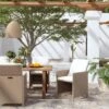 VidaXL - Tuinstoelen - Beige - 4 Stuks - Met Kussens 2 VidaXL - Tuinstoelen - Beige - 4 Stuks - Met Kussens -Geselecteerde Tuinmeubelwinkel 4b0ec7fc375145bb90695810685ea7a5