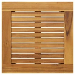 VidaXL - Tuinstafel - Bruin - Massief Acaciahout - 45 X 45 X 38 Cm -Geselecteerde Tuinmeubelwinkel 4eec1355a401462f9ddb21b0e1d87c58