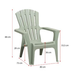 Loungestoel Maryland - Lichtgroen -Geselecteerde Tuinmeubelwinkel 50101041 9600