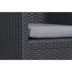 Keter Allibert Fauteuil Iowa Incl. Zitkussen - Grijs -Geselecteerde Tuinmeubelwinkel 50101062 9001