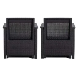 Keter Loungefauteuils Emma (2 Stuks) - Grijs 8 Keter Loungefauteuils Emma (2 Stuks) - Grijs -Geselecteerde Tuinmeubelwinkel 50101073 0901