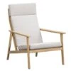 Lounge Fauteuil Jura - Acacia/grijs -Geselecteerde Tuinmeubelwinkel 50103030