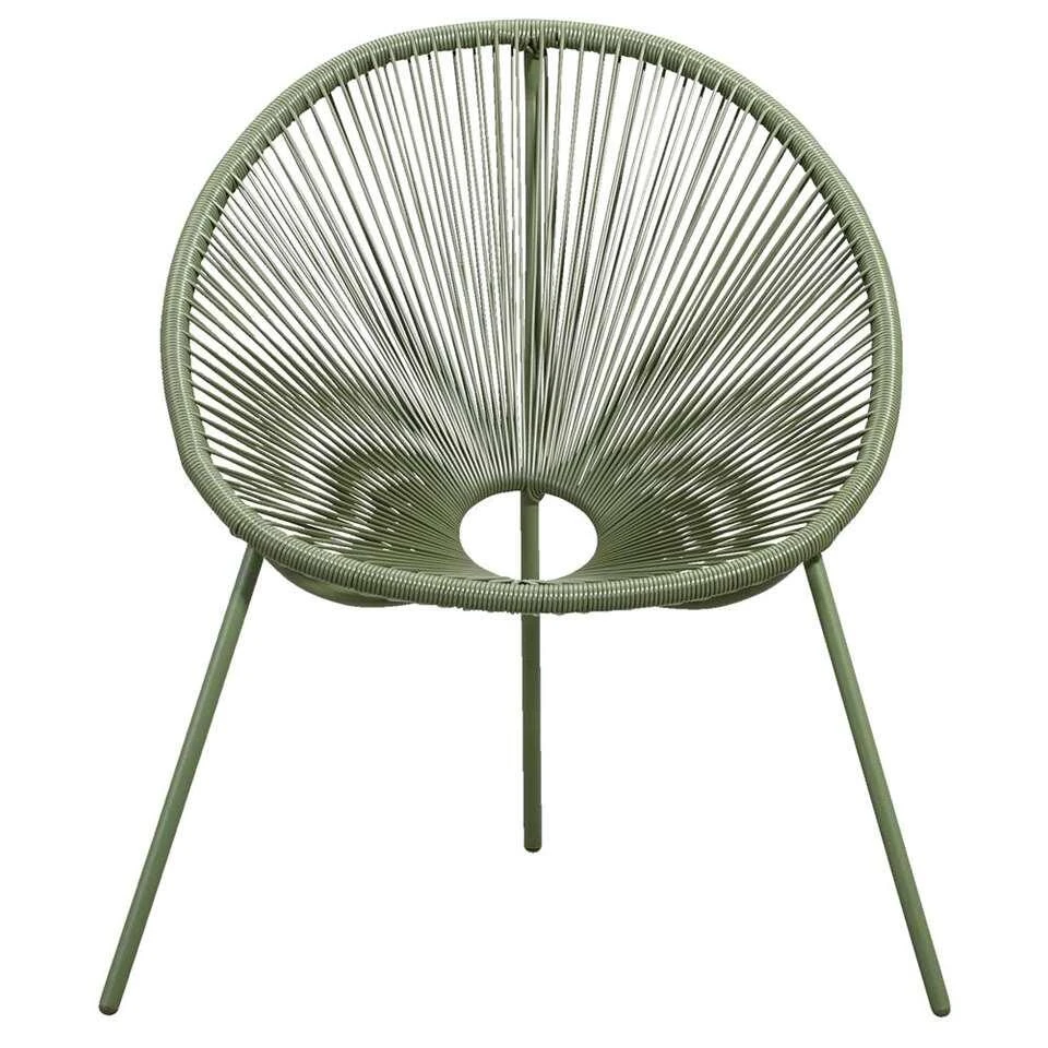 Loungestoel Formentera - Olijfgroen 4 Loungestoel Formentera - Olijfgroen - Afbeelding 2