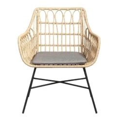 Le Sud Loungestoel Grimaud - Zwart/naturel - 82x70x67 Cm 7 Le Sud Loungestoel Grimaud - Zwart/naturel - 82x70x67 Cm -Geselecteerde Tuinmeubelwinkel 50105173 0100